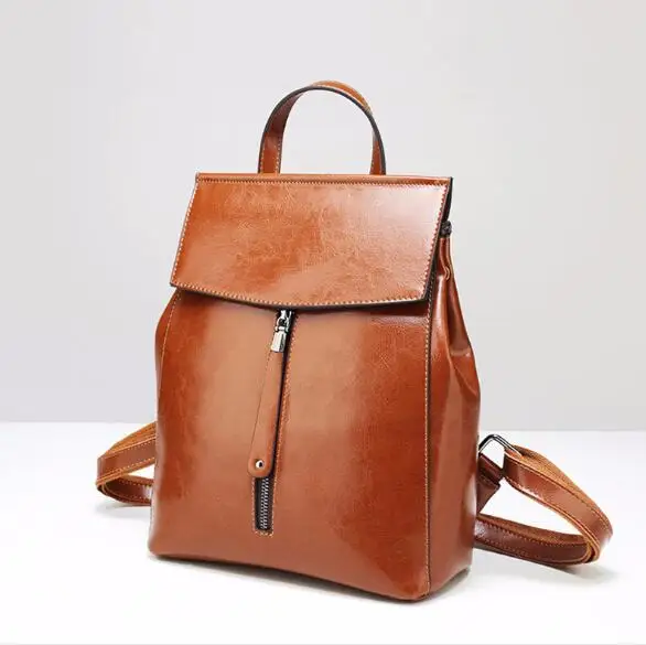 2018 vintage split leather school bag large capacity solid backpack for women
2018 vintage split leather school bag large capacity solid backpack for women