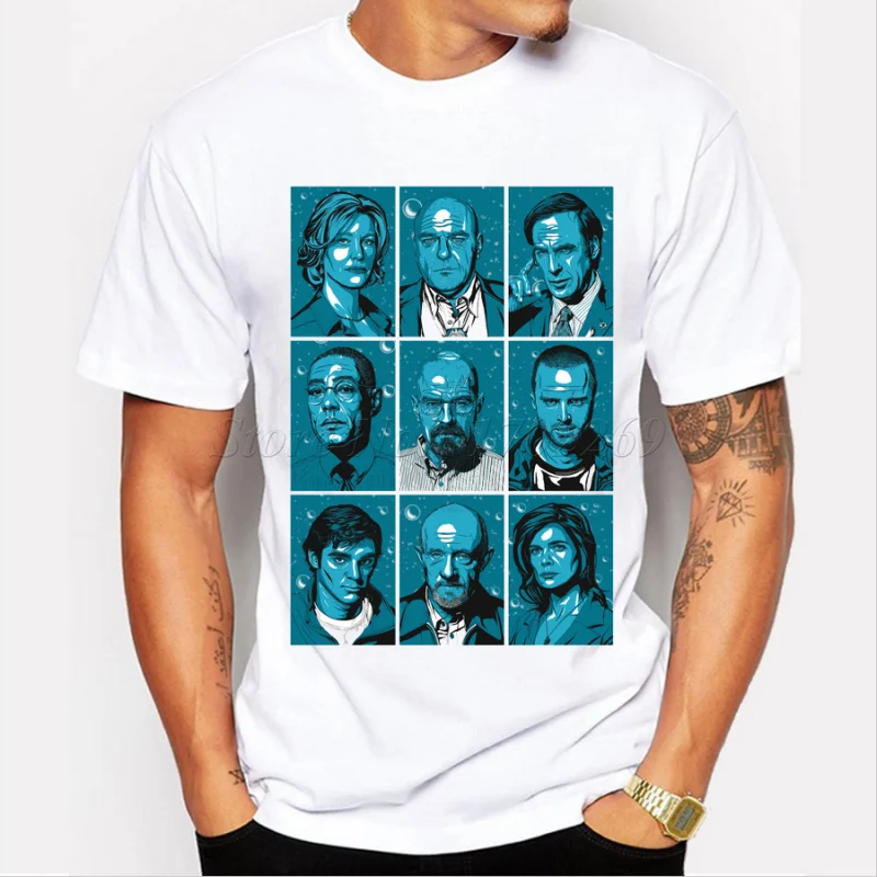 Popular men t shirt breaking bad characters retro printed male fashion tee short sleeve casual tops hipster funny cool shirts
Popular men t shirt breaking bad characters retro printed male fashion tee short sleeve casual tops hipster funny cool shirts