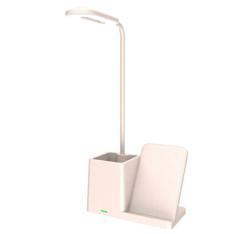 Led Desk Lamp 3 Color Dimmable Foldable Mobile Phone Wireless Charging Table Lamp Bedside Reading Eye Protection Night Light
Led Desk Lamp 3 Color Dimmable Foldable Mobile Phone Wireless Charging Table Lamp Bedside Reading Eye Protection Night Light