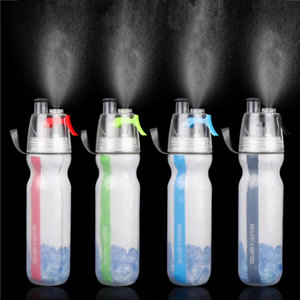 Spray Sports Water Bottle Leak Proof Hiking Portable Bottles Bicycle 500ML PE Double Drinking Cold Anti-Fall Bottles
Spray Sports Water Bottle Leak Proof Hiking Portable Bottles Bicycle 500ML PE Double Drinking Cold Anti-Fall Bottles