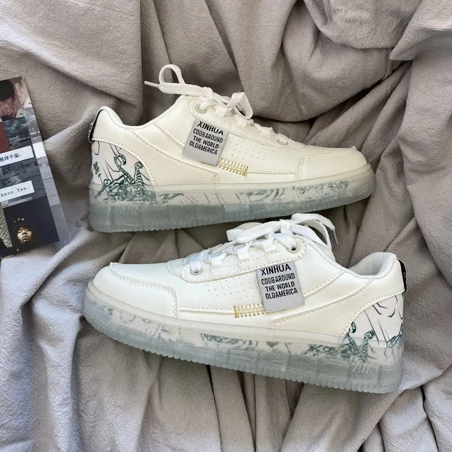 Осень 2021, прозрачная повседневная обувь с желейной подошвой, Ins стиль, нишевой дизайн, легкая в ношении пара обуви, спортивная мужская подошв...
Осень 2021, прозрачная повседневная обувь с желейной подошвой, Ins стиль, нишевой дизайн, легкая в ношении пара обуви, спортивная мужская подошв...