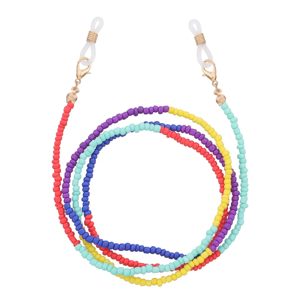 70cm Beaded Glasses Hanging Chain Face Mask Strap Anti Slip Reading Sunglassess Lanyard Cord Holder Women Men Eyewear Accessorie
70cm Beaded Glasses Hanging Chain Face Mask Strap Anti Slip Reading Sunglassess Lanyard Cord Holder Women Men Eyewear Accessorie