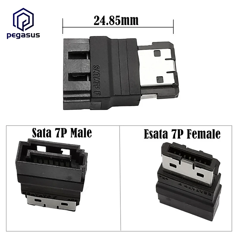 Жесткий диск SATA 7Pin Male к ESATA Female удлинитель переходник - купить по выгодной цене |
