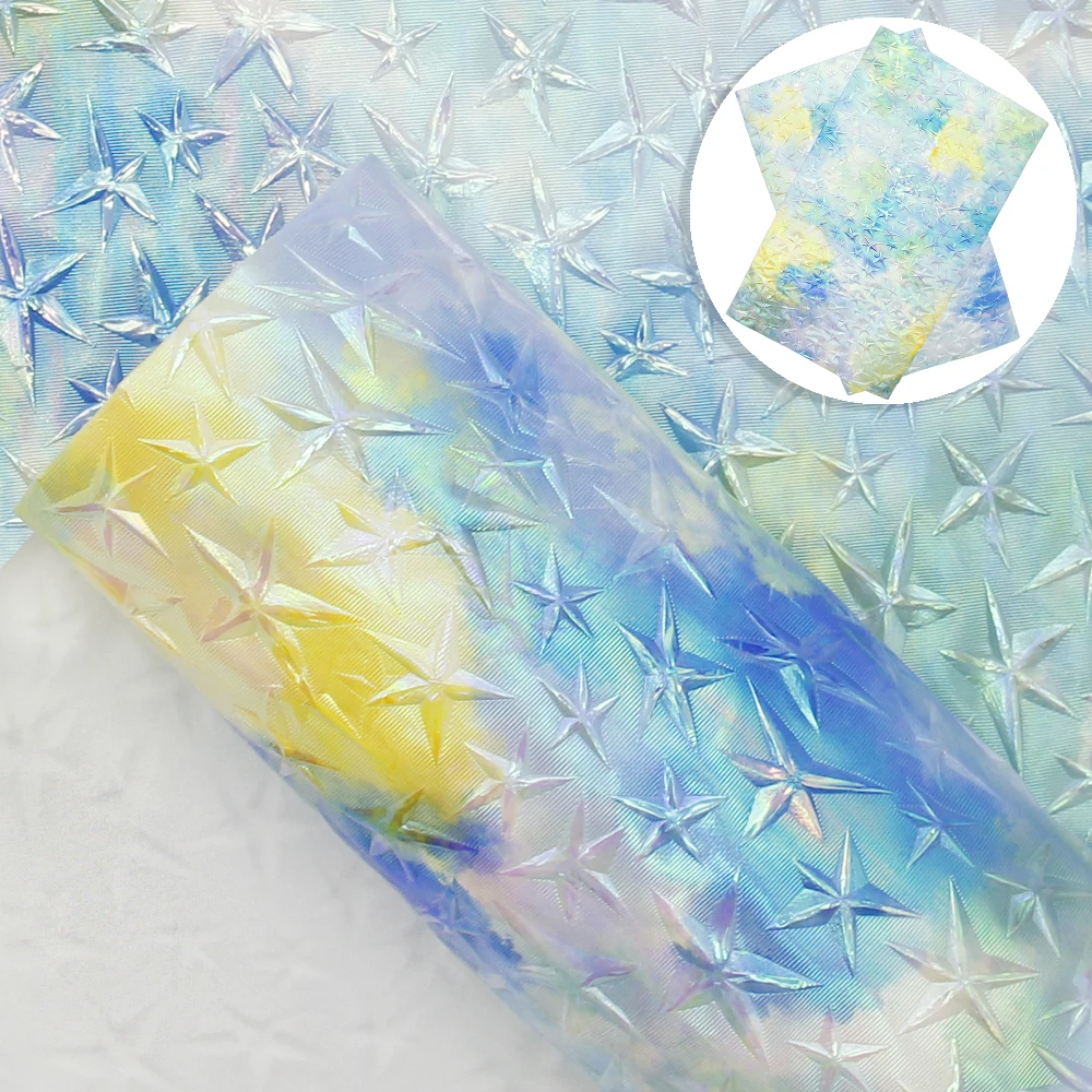 20*33cm Tie-dye Starfish Bump Texture Faux Leather Sheet Leatherette Clothing Upholstery DIY Earrings Bows,1Yc11205
20*33cm Tie-dye Starfish Bump Texture Faux Leather Sheet Leatherette Clothing Upholstery DIY Earrings Bows,1Yc11205