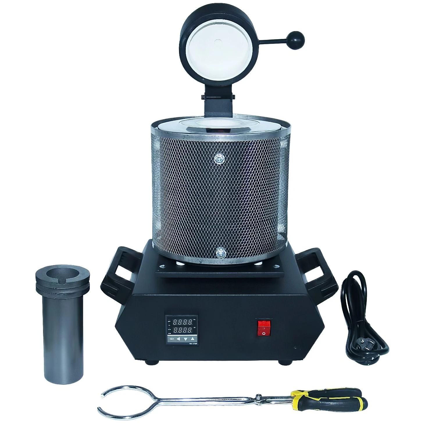 2100W Gold Melting Furnace Machine 3KG Digital Heating Capacity Refining Precious Metal Silver Jewelry Casting Tool
2100W Gold Melting Furnace Machine 3KG Digital Heating Capacity Refining Precious Metal Silver Jewelry Casting Tool