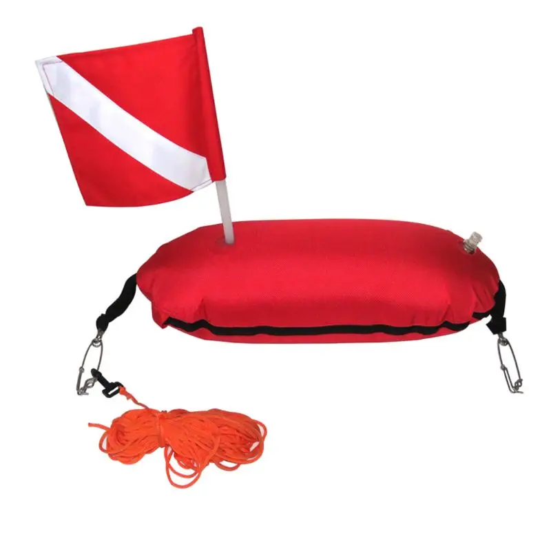 Free shipping Nylon Buoy Float Flag Below Diver Scuba Diving Spearfishing Free Dive Sign with 25m Line Ropes 
Free shipping Nylon Buoy Float Flag Below Diver Scuba Diving Spearfishing Free Dive Sign with 25m Line Ropes