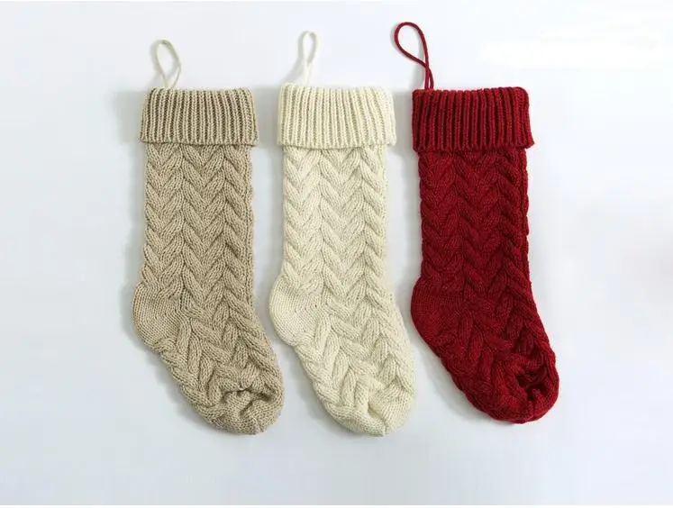 New Personalized Knit Christmas Stocking Blank Pet Stocks Christmas Stockings Holiday Stocks Family Stockings Hanging on Wall
New Personalized Knit Christmas Stocking Blank Pet Stocks Christmas Stockings Holiday Stocks Family Stockings Hanging on Wall