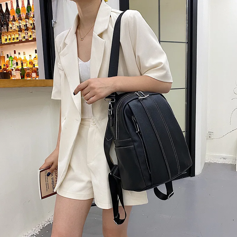 CGCBAG 2021 Fashion Simple Women Backpack Harajuku High Quality Shoulder Bag Female Waterproof Travel Bag Student School Bag
CGCBAG 2021 Fashion Simple Women Backpack Harajuku High Quality Shoulder Bag Female Waterproof Travel Bag Student School Bag