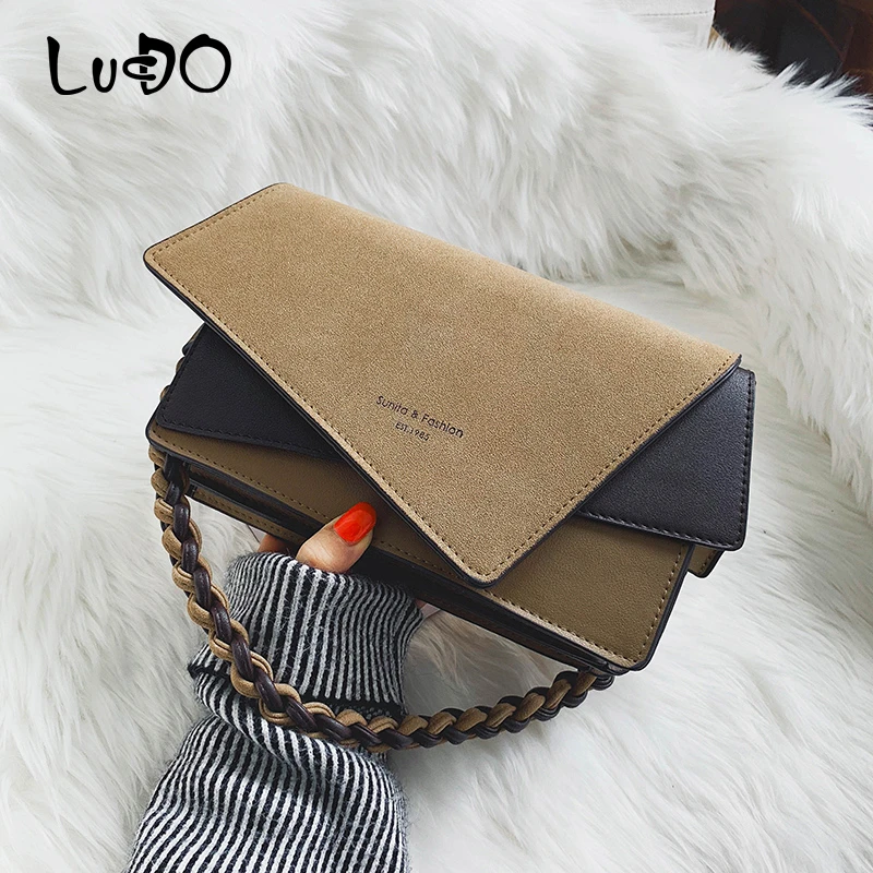 LUCDO Retro Fashion Luxury Handbag Vintage Women Messenger Crossbody For Women 2020 Scrub Leather Ladies Shoulder Bag Bolsa Sac
LUCDO Retro Fashion Luxury Handbag Vintage Women Messenger Crossbody For Women 2020 Scrub Leather Ladies Shoulder Bag Bolsa Sac