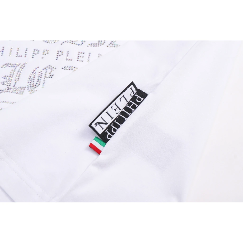 Philipp Plein Phillips Short Sleeve Pp Top Casual Pp Clothes Hot Drilled Skull Head Pure Cotton
Philipp Plein Phillips Short Sleeve Pp Top Casual Pp Clothes Hot Drilled Skull Head Pure Cotton