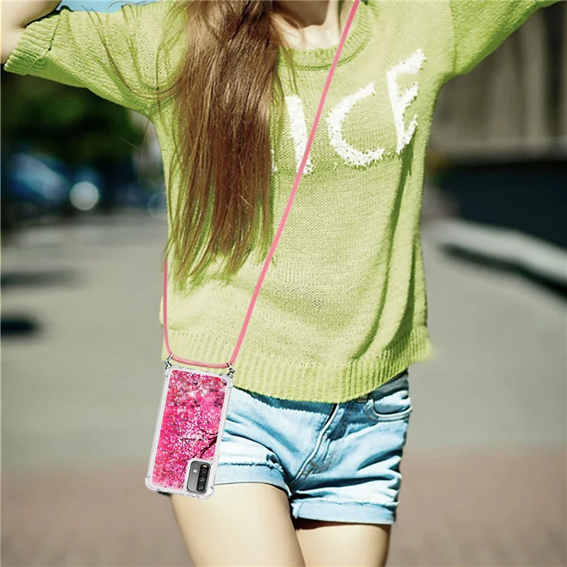 Strap Lanyard Cartoon Phone Case For Xiaomi Mi Poco M3 Redmi 9 Power 9T Note 9 9T 5G TPU Soft Glitter Liquid Back Cover Funda
Strap Lanyard Cartoon Phone Case For Xiaomi Mi Poco M3 Redmi 9 Power 9T Note 9 9T 5G TPU Soft Glitter Liquid Back Cover Funda