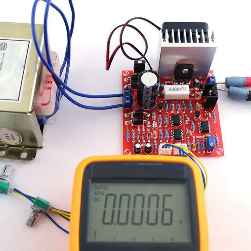 0-30V 2Ma-3A Adjustable Regulated Power Supply Laboratory Power Supply Short Circuit Current Limit Protection DIY Kit
0-30V 2Ma-3A Adjustable Regulated Power Supply Laboratory Power Supply Short Circuit Current Limit Protection DIY Kit