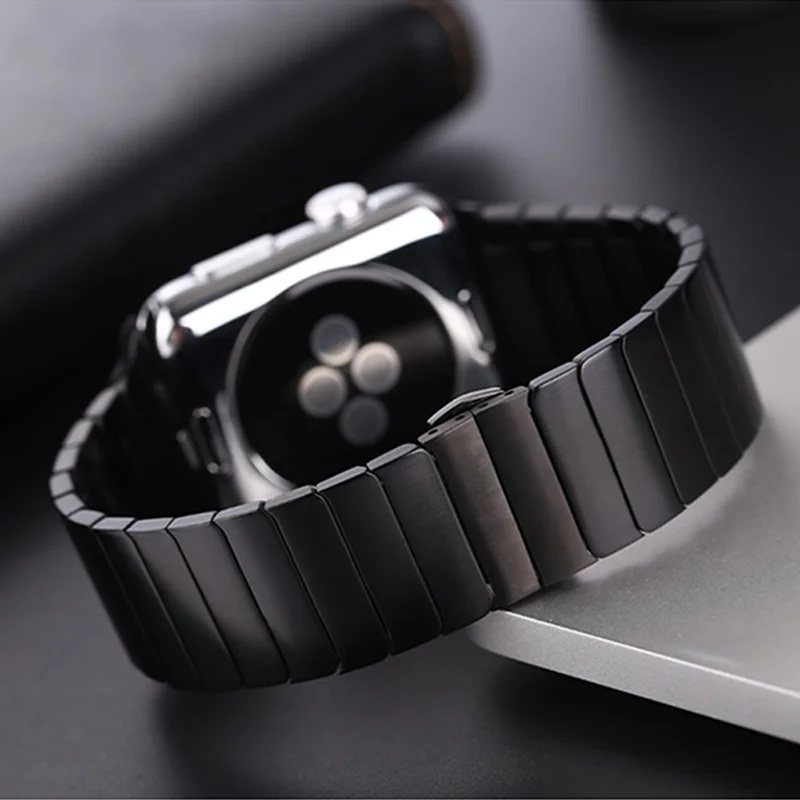 Metal Strap for Apple Watch band 44mm 40mm 45mm 41mm 42mm/38mm Stainless Steel Butterfly belt Bracelet iWatch serie 3 4 5 6 se 7
Metal Strap for Apple Watch band 44mm 40mm 45mm 41mm 42mm/38mm Stainless Steel Butterfly belt Bracelet iWatch serie 3 4 5 6 se 7