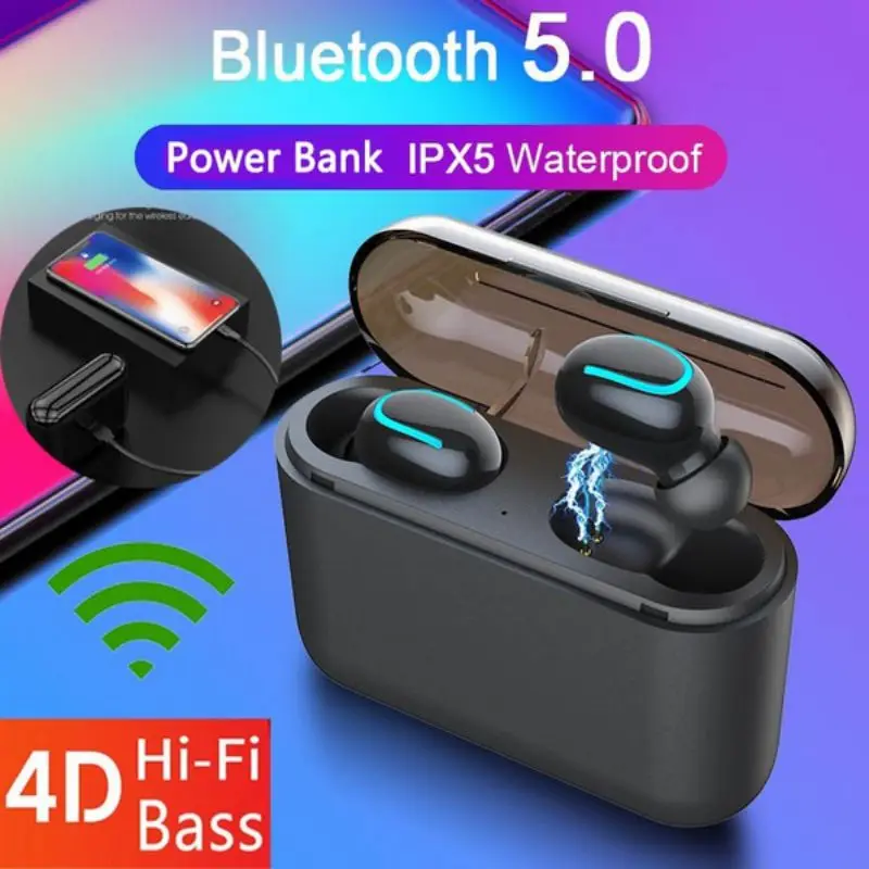 Bluetooth 5 0 наушники TWS беспроводные Blutooth спортивные гарнитура игровая для телефона |