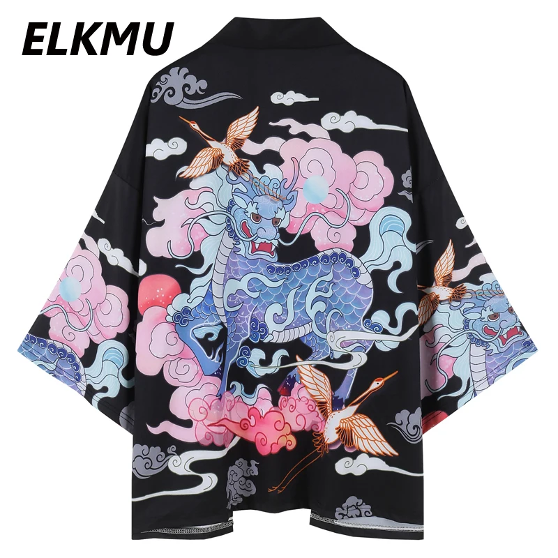 ELKMU Chinese Style Giraffe Print Shirts Jackets Streetwear Kimono Cardigan Harajuku Japanese Coats Casual Loose Tops HM241
ELKMU Chinese Style Giraffe Print Shirts Jackets Streetwear Kimono Cardigan Harajuku Japanese Coats Casual Loose Tops HM241