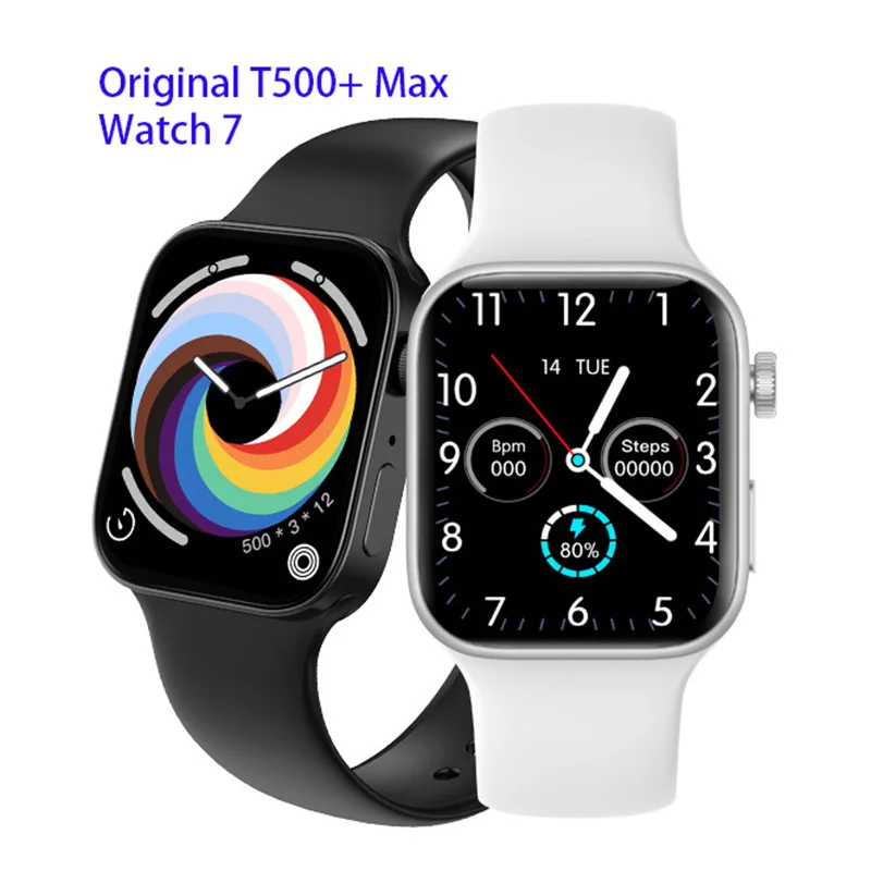 Bluetooth Call Sports Watch 7 T500+ Max Smart Watch Men's Watches T500 Smartwatch Women's Wristwatch Fitness Tracker Bracelet
Bluetooth Call Sports Watch 7 T500+ Max Smart Watch Men's Watches T500 Smartwatch Women's Wristwatch Fitness Tracker Bracelet