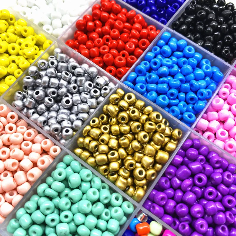 5000pcs 4mm Charm Czech Glass Seed Beads DIY Bracelet Necklace Beads For Jewelry Making DIY Earring Necklace
5000pcs 4mm Charm Czech Glass Seed Beads DIY Bracelet Necklace Beads For Jewelry Making DIY Earring Necklace