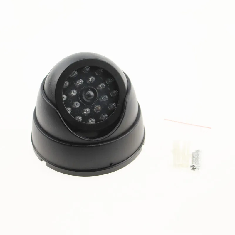 LED Light Fake Camera Black Outdoor CCTV Fake Simulation Dummy Camera Home Surveillance Security Dome Mini Camera Flashing 
LED Light Fake Camera Black Outdoor CCTV Fake Simulation Dummy Camera Home Surveillance Security Dome Mini Camera Flashing