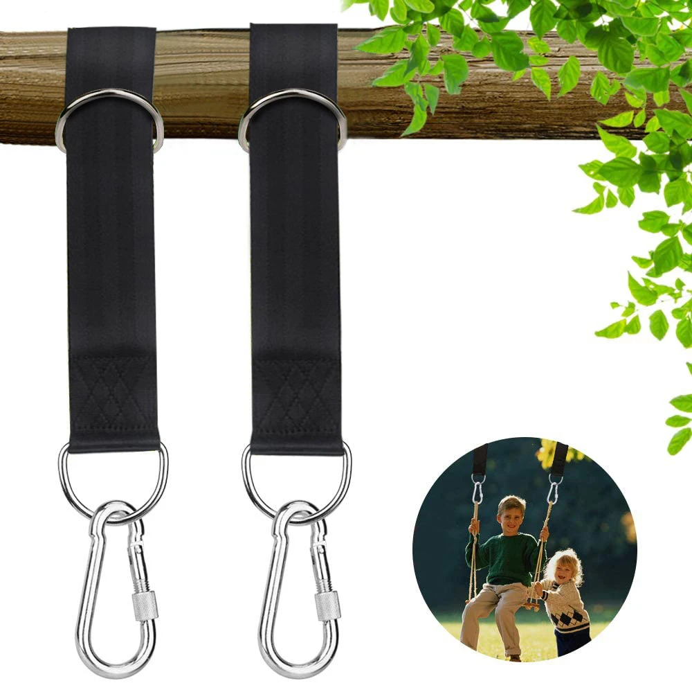 One Pair Tree Swing Hanging Kit Hammock Straps Rope Carabiner 350 KG Load Capacity OutDoor Camping Hiking Hammock Hanging Belt
One Pair Tree Swing Hanging Kit Hammock Straps Rope Carabiner 350 KG Load Capacity OutDoor Camping Hiking Hammock Hanging Belt