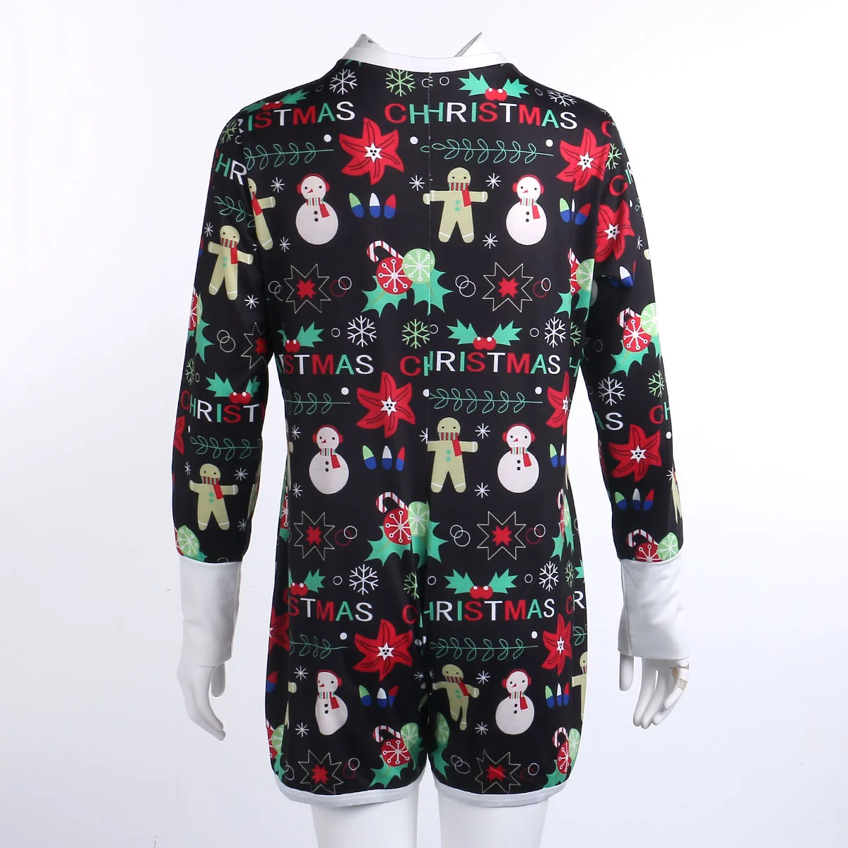 Women Pajamas Romper Fall Christmas Snowmen Printed Long Sleeve Round Neck Playsuit Sleepwear Nightwear Xmas Gift Plus Size
Women Pajamas Romper Fall Christmas Snowmen Printed Long Sleeve Round Neck Playsuit Sleepwear Nightwear Xmas Gift Plus Size