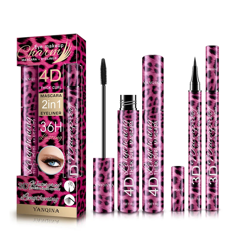 New brand Liquid Eyeliner Pencil+4D Waterproof Mascara Set Cosmetics Eye Liner Thick Curling Mascara Eyebrow Pencil Eyes Makeup
New brand Liquid Eyeliner Pencil+4D Waterproof Mascara Set Cosmetics Eye Liner Thick Curling Mascara Eyebrow Pencil Eyes Makeup