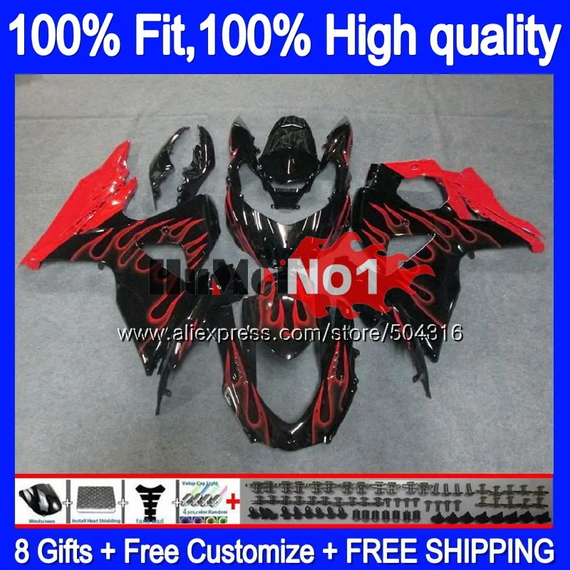 Injection For SUZUKI GSX-R1000 GSXR 1000 K9 23MC.19 Red flames GSXR1000 2009 2010 2011 2012 2013 09 10 11 12 13 16 OEM Fairing
Injection For SUZUKI GSX-R1000 GSXR 1000 K9 23MC.19 Red flames GSXR1000 2009 2010 2011 2012 2013 09 10 11 12 13 16 OEM Fairing