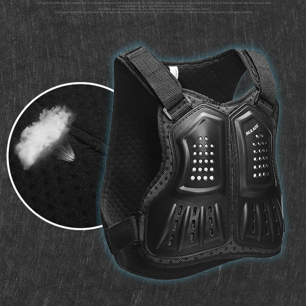 Anti-collision Armor Kid Protective Vest Outdoor Sports Protective Gear Armour Vest for Riding Sports (Size M, Black)
Anti-collision Armor Kid Protective Vest Outdoor Sports Protective Gear Armour Vest for Riding Sports (Size M, Black)