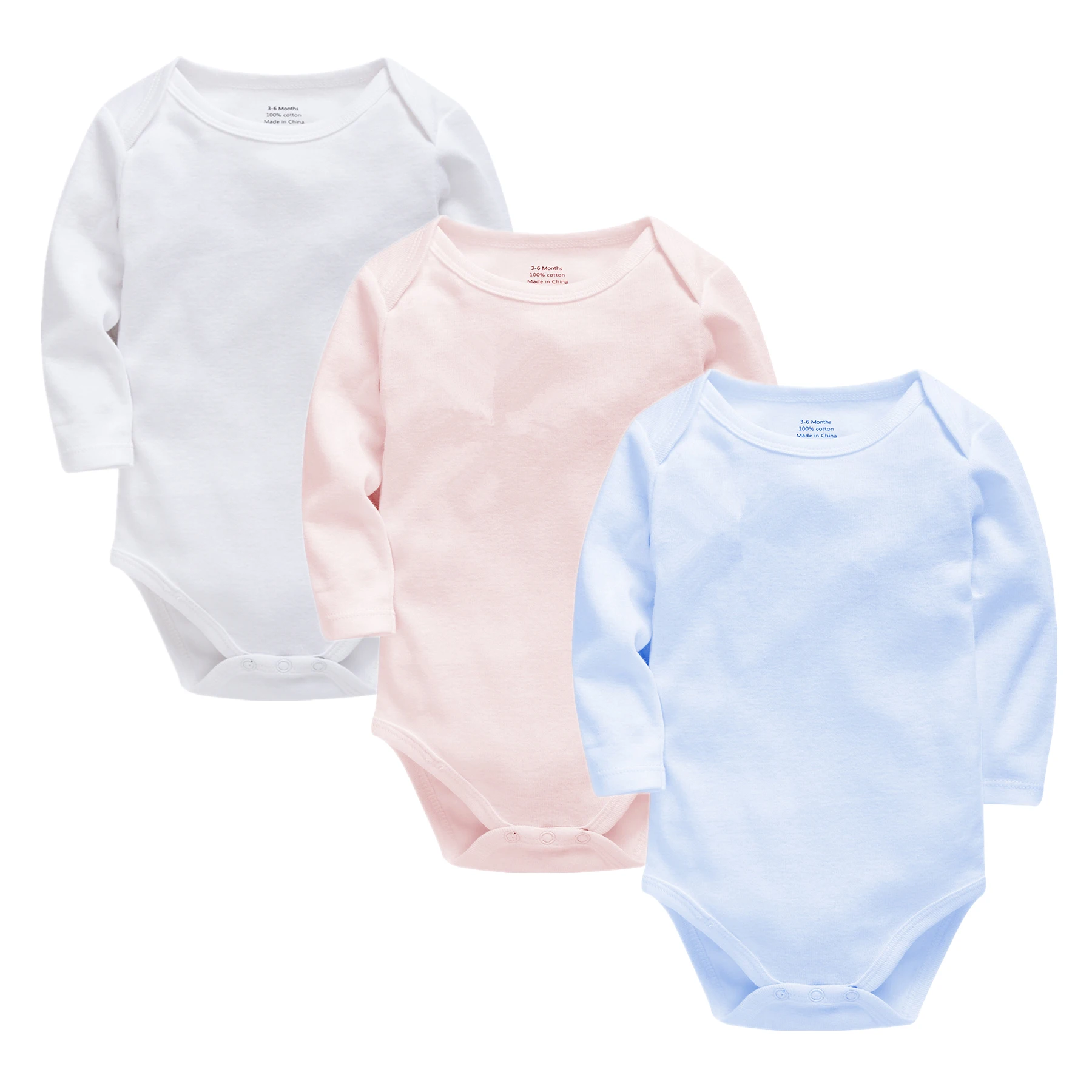 3PCS Infant Baby Girls Jumpsuit Bodysuits 0-24M Spring Autumn Solid Unisex Onsies Toddler Boy Clothes Sets Long Sleeve Bodysuits
3PCS Infant Baby Girls Jumpsuit Bodysuits 0-24M Spring Autumn Solid Unisex Onsies Toddler Boy Clothes Sets Long Sleeve Bodysuits