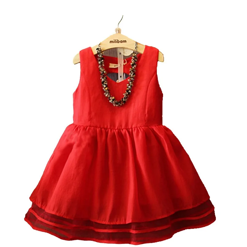 2020 New Arrivals Summer Style Sleeveless Backless Red Solid Ruffles Girls Cute A-Line Dresses
2020 New Arrivals Summer Style Sleeveless Backless Red Solid Ruffles Girls Cute A-Line Dresses