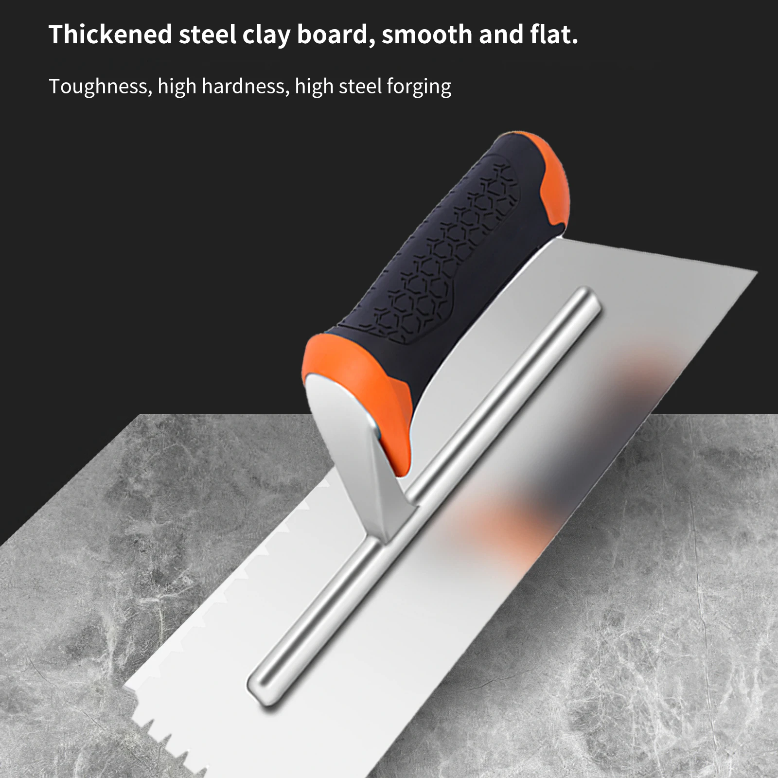 300mm Construction Concrete Scraping Tools Plaster Trowel Stainless Steel Plastering Trowels, Tile Floor Wall Cement Mud Trowel
300mm Construction Concrete Scraping Tools Plaster Trowel Stainless Steel Plastering Trowels, Tile Floor Wall Cement Mud Trowel