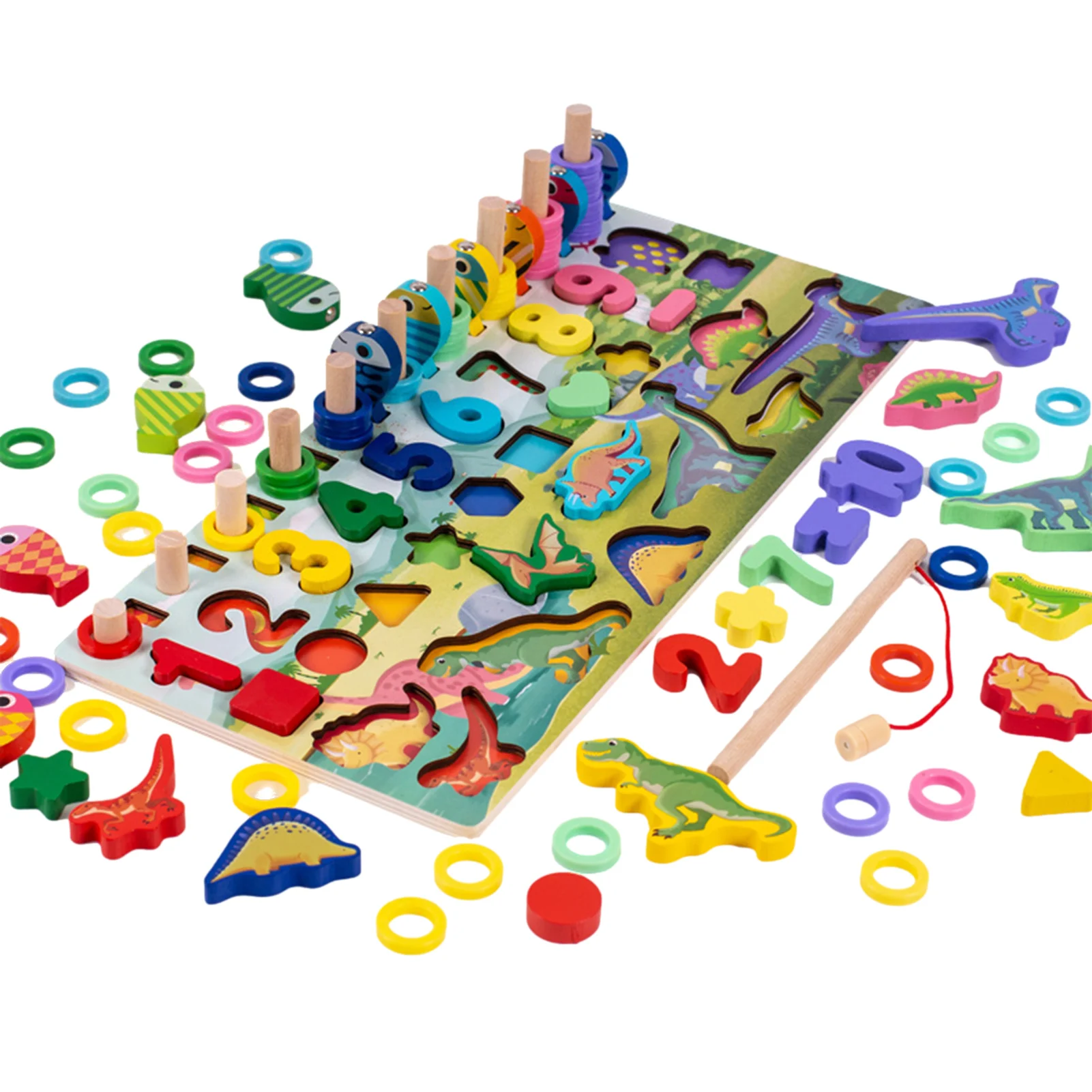 3D Wooden Toys Montessori Magnetic Fishing Digital Shape Matching Blocks Educational Toys For Children BusyBoard Math Preschool
3D Wooden Toys Montessori Magnetic Fishing Digital Shape Matching Blocks Educational Toys For Children BusyBoard Math Preschool