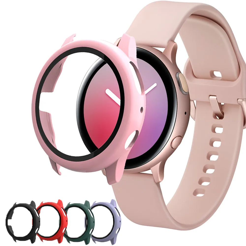 Glass Case For Samsung Galaxy watch active2 44/40 mm All-Around cover bumper Screen Protector Galaxy watch active 2 44mm 40mm
Glass Case For Samsung Galaxy watch active2 44/40 mm All-Around cover bumper Screen Protector Galaxy watch active 2 44mm 40mm