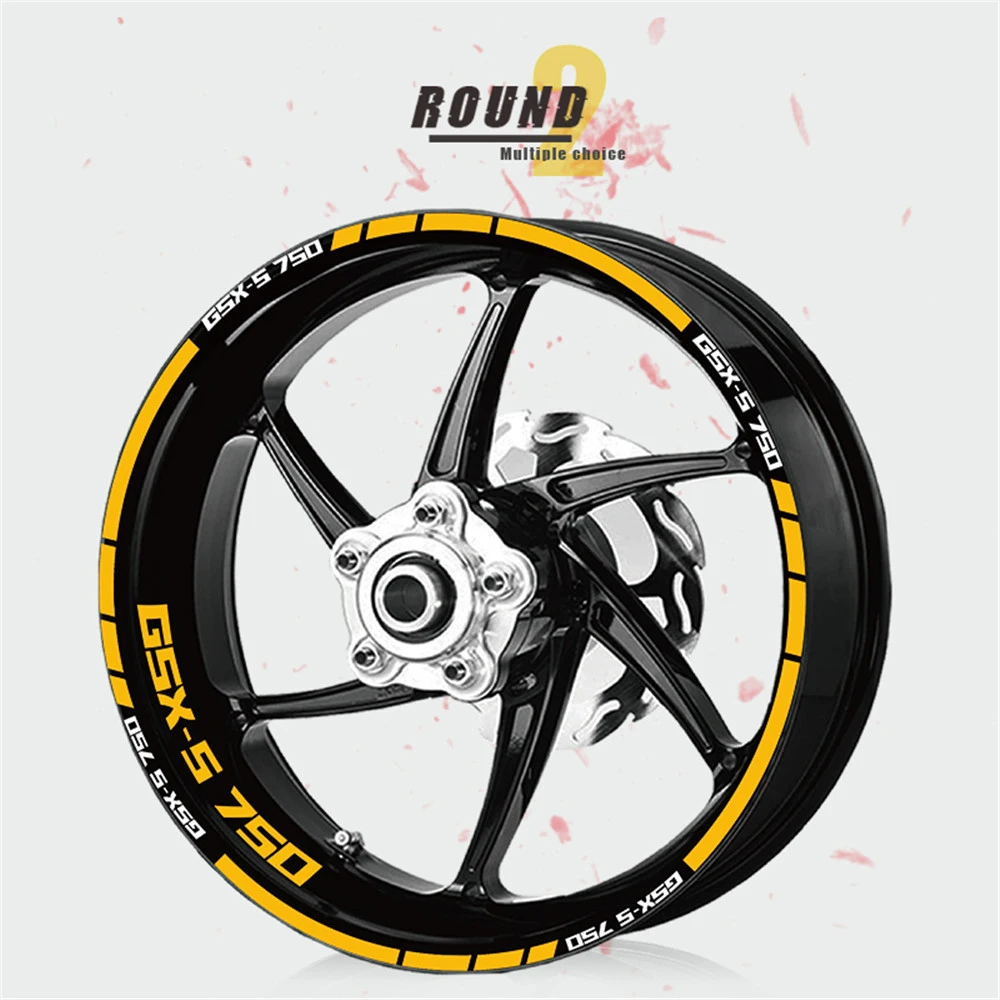 Wheel LOGO Set Sticker Waterproof Motorcycle Sticker Tire Decal for SUZUKI GSXs 750 GSX-s750
Wheel LOGO Set Sticker Waterproof Motorcycle Sticker Tire Decal for SUZUKI GSXs 750 GSX-s750