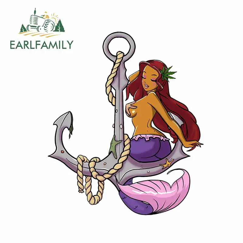 EARLFAMILY 13cm x 11.2cm for Kush Mermaid Anchor Anime Car Stickers Refrigerator Trunk Decal Personality Scratch-Proof Graphics
EARLFAMILY 13cm x 11.2cm for Kush Mermaid Anchor Anime Car Stickers Refrigerator Trunk Decal Personality Scratch-Proof Graphics