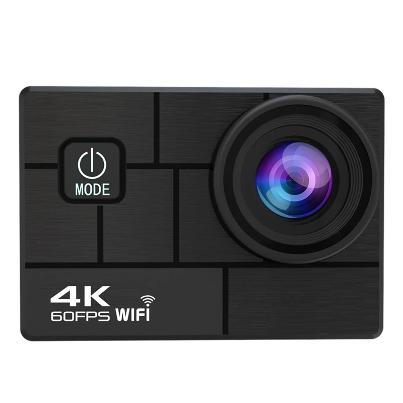 4K / 60Fps WIFI Action Camera 170 degree Wide Angle Underwater 30M Waterproof Camera Helmet Go Sports Pro Vlog Camera
4K / 60Fps WIFI Action Camera 170 degree Wide Angle Underwater 30M Waterproof Camera Helmet Go Sports Pro Vlog Camera