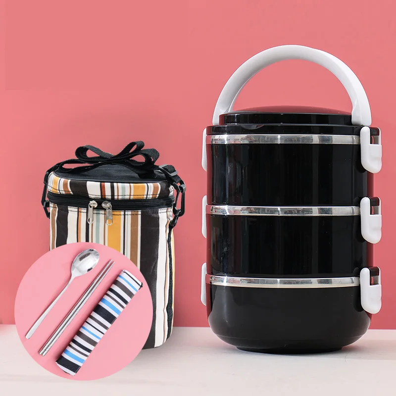 Multi-layer 304 Stainless Steel Bento Box Leak-proof Insulation Outdoor Portable Lunch Box For Kid Adult Meal Food Container Set
Multi-layer 304 Stainless Steel Bento Box Leak-proof Insulation Outdoor Portable Lunch Box For Kid Adult Meal Food Container Set