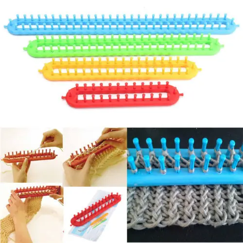 Rectangular Handmade DIY Wool Hat Sweater Weaver Tool 3 Pieces Per Set For DIY Handmade Gift Crafts Household Knitting Tools
Rectangular Handmade DIY Wool Hat Sweater Weaver Tool 3 Pieces Per Set For DIY Handmade Gift Crafts Household Knitting Tools