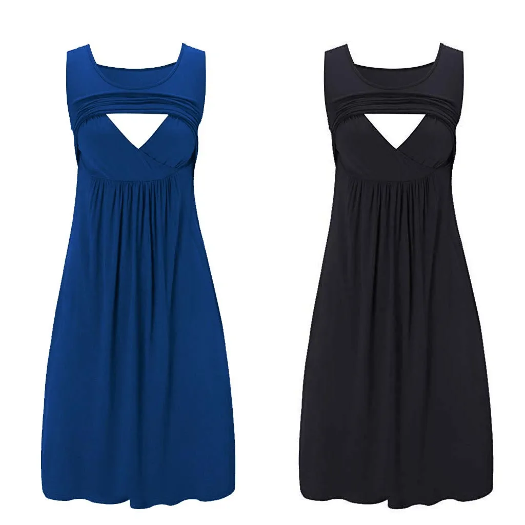 LONSANT Pregnancy Dress Solid color Casual nursing Maternity Dress Summer Women Skirts Dresses Ladies Clothes Drop Ship 2020 New
LONSANT Pregnancy Dress Solid color Casual nursing Maternity Dress Summer Women Skirts Dresses Ladies Clothes Drop Ship 2020 New