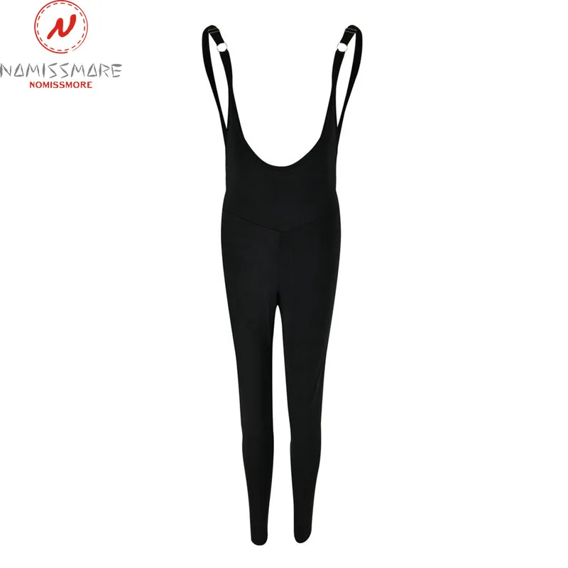Rompers Womens Jumpsuit Live Buckle Design Straps High Waist Slim Bodysuit Solid Color Long Pencil Pants Fashion Female Overalls
Rompers Womens Jumpsuit Live Buckle Design Straps High Waist Slim Bodysuit Solid Color Long Pencil Pants Fashion Female Overalls
