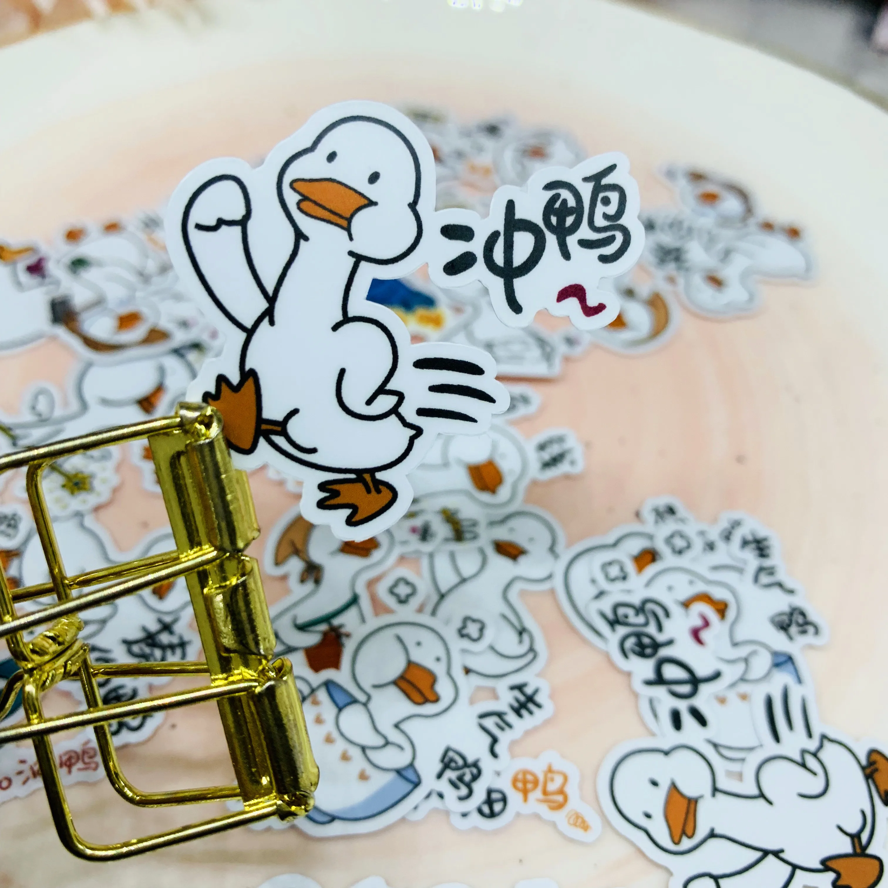 32PCS Cute duck sticker for kids homemade book stickers on laptop / decorative scrapbooking / DIY
32PCS Cute duck sticker for kids homemade book stickers on laptop / decorative scrapbooking / DIY