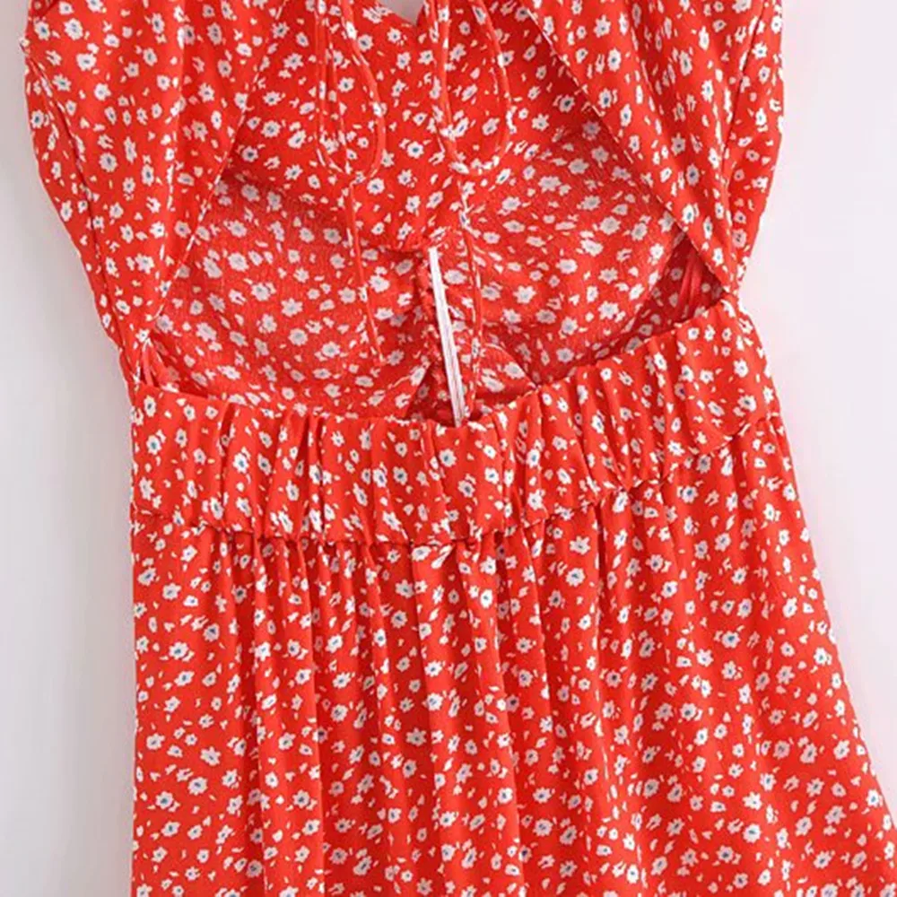 Women Sexy V Neck Strap Irregular Length Dot Print Dress Ladies Summer Chic Dresses Vestidos
Women Sexy V Neck Strap Irregular Length Dot Print Dress Ladies Summer Chic Dresses Vestidos