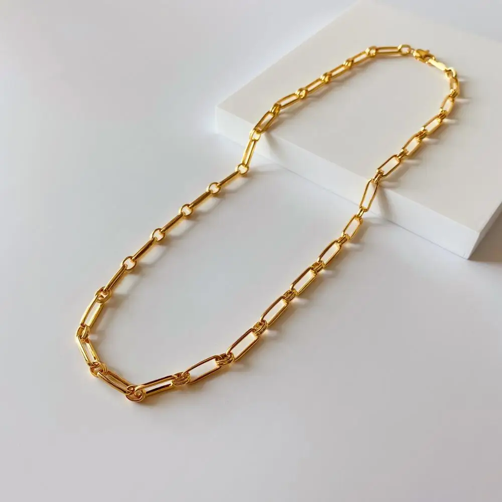 HANGZHI 20SS New FAON KNOBBLY Same as SAVIS Minimalist irregular Texture Vintage Metal Necklace for Women Girls Party Jewelry
HANGZHI 20SS New FAON KNOBBLY Same as SAVIS Minimalist irregular Texture Vintage Metal Necklace for Women Girls Party Jewelry