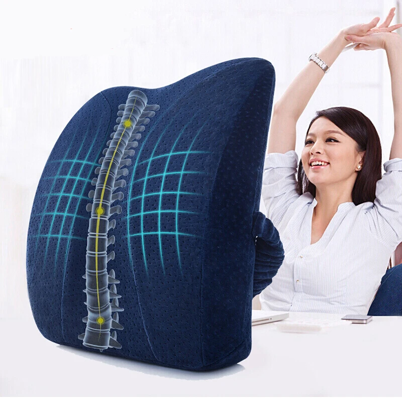 Velvet Memory Foam Lumbar Back Support Cushion Massage Waist Cushion for Office Home Car Auto Seat Chair Car-covers
Velvet Memory Foam Lumbar Back Support Cushion Massage Waist Cushion for Office Home Car Auto Seat Chair Car-covers