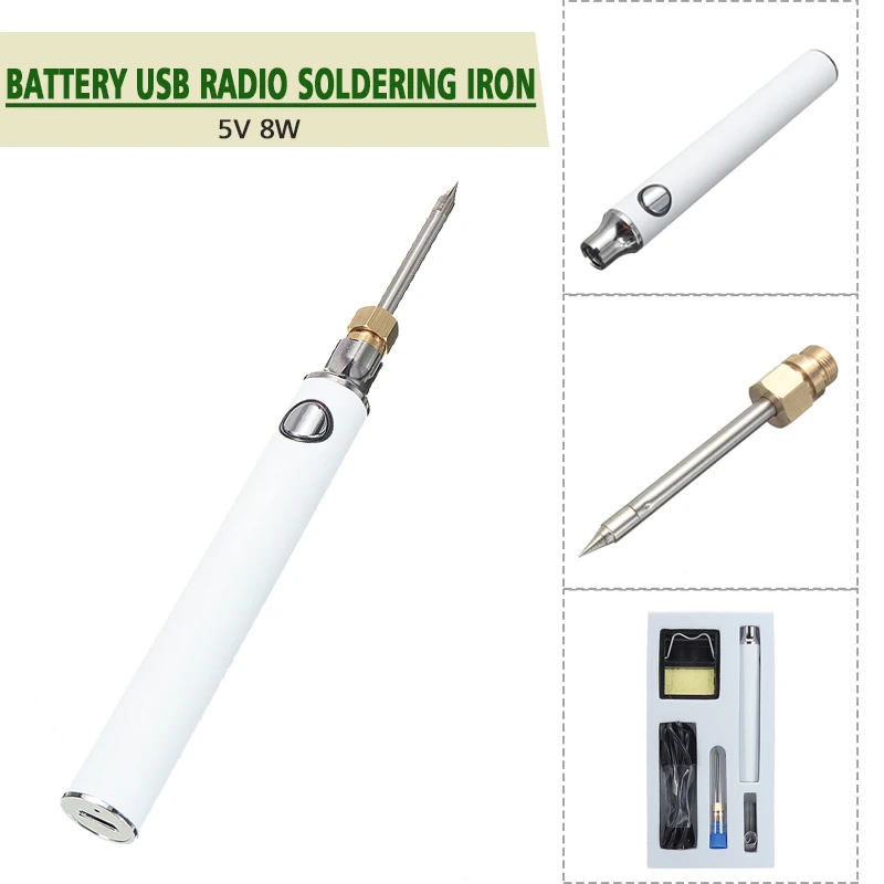 Mini Three-speed USB Soldering Iron Temperature Adjustable Electric Soldering Irons Portable Rapid Heating Tools For Welding Job
Mini Three-speed USB Soldering Iron Temperature Adjustable Electric Soldering Irons Portable Rapid Heating Tools For Welding Job