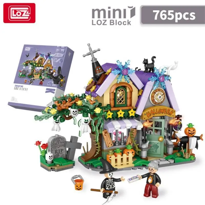 LOZ Blocks DIY Building Bricks Fun Halloween Toys for Children Juguetes Pumpkin Carriage Kids Gifts Girls Present 1233
LOZ Blocks DIY Building Bricks Fun Halloween Toys for Children Juguetes Pumpkin Carriage Kids Gifts Girls Present 1233