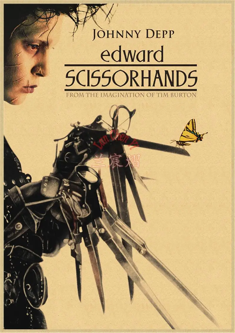 Плакат из фильма "Эдвард Руки-Ножницы"
Плакат из фильма "Эдвард Руки-Ножницы"