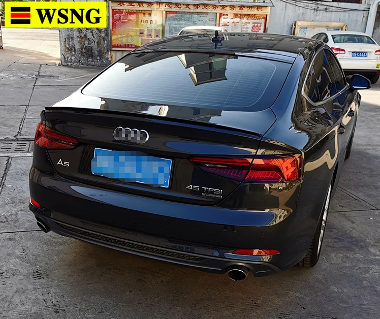 For Audi A5/S5 4Door sedan Spoiler 08 09 10 11 12 13 14 15 16 Rear lip rear spoiler ABS high quality colour rear wing car tail 
For Audi A5/S5 4Door sedan Spoiler 08 09 10 11 12 13 14 15 16 Rear lip rear spoiler ABS high quality colour rear wing car tail
