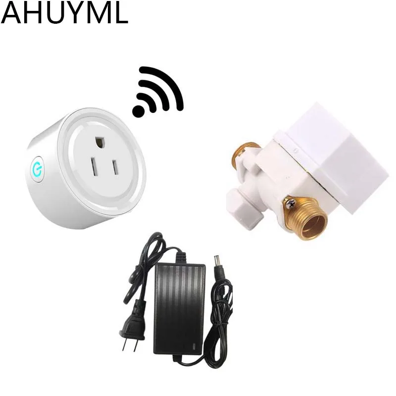 A Set Automatic Watering WIFI Timer Switch Water Valve Watering Set Irrigation Automatic Broadcast Timer Quantitative Controller
A Set Automatic Watering WIFI Timer Switch Water Valve Watering Set Irrigation Automatic Broadcast Timer Quantitative Controller