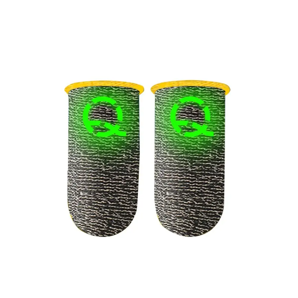 Finger Cover Game Controller for PUBG Sweat Proof Luminous Non-Scratch Sensitive Touch Screen Gaming Finger Thumb Sleeve Gloves
Finger Cover Game Controller for PUBG Sweat Proof Luminous Non-Scratch Sensitive Touch Screen Gaming Finger Thumb Sleeve Gloves
