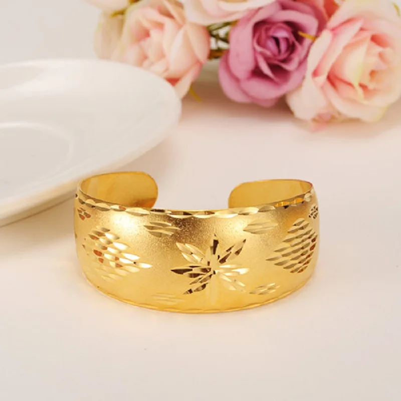 Bangrui African Bangles for Women's Gold Color Dubai Jewelry Ethiopian Bangle Arab Bracelets,Bridal Gift/Mom Present
Bangrui African Bangles for Women's Gold Color Dubai Jewelry Ethiopian Bangle Arab Bracelets,Bridal Gift/Mom Present